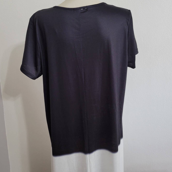 MISSLOOK Color Block Short Sleeve Maxi Dress - Picture 6 of 9